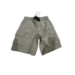 North Face Mens or Young Boys Paramount Beige Cargo Short, 30 Inch Waist